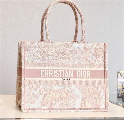 pink christian dior purse|christian dior pink canvas bag.